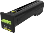 Tooner LEXMARK Toner 72K2XYE Yellow Oryginał (72K2XYE)