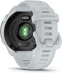 Garmin Forerunner&reg; 170 kell Steinweiss/Pudergrau koos kiirelt vahetatava silikoonrihmaga 20 mm Steinweiss/Cloud Blue