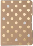 Herlitz Notizheft my.book flex Pure Glam, A5 abgerundete Ecken, Verschluss- und Haltegummi in gold, - 1 St&uuml;ck (50021758)