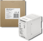 QOLTEC DIN Rail Power Supply | 90W | 12V | 7.5A | White | Slim