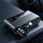 Joyroom Auto laadija 9-&uuml;hes, (C+U+U+U+U+U+ 3 sigaretis&uuml;&uuml;taja pesa) 154W, Black (JR-CL06)