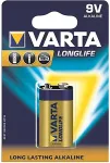 Varta alkaline patareid Hi-voltage 9V (typ 6LR61) 1pcs longlife