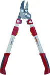 No name WOLF-Garten anvil pruning shears Power Cut RS 900 T "Premium Plus" (red/grey, telescopic handles 65cm - 90cm)