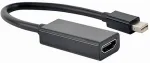 Gembird A-mDPM-HDMIF4K-01 0.15 m Mini DisplayPort HDMI Black