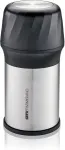 Gefu 34680 manual grater/spiralizer Black, Stainless steel