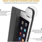 Tech-Protect Kaitsekaaned SmartCase, Apple iPad Air 2, must,