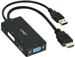 Lindy Konverter HDMI an DP/DVI/VGA Multi