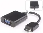 PREMIUMCORD HDMI to VGA adapter with 3.5mm audio jack - black