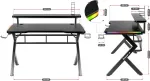 Huzaro GAMING DESK HERO 5.0 RGB