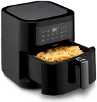 Frit&uuml;&uuml;r MEDION hot air fryer Life MD 11740 E40 XL (black, 2,150 watts, basket 5.2 liters)