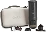 Kohvimasin OutIn Nano Travel Kit, Espresso Machine Bundle with Nano Protective Case, model OTEM-01, color Space Gray