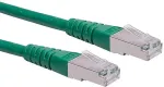 ROLINE S/FTP (PiMF) Patch Cord Cat.6, green 0.3 m