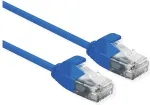 ROLINE 21.15.3940 networking cable Blue 0.15 m Cat6a U/UTP (UTP)