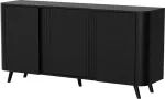 Cama MEBLE Cama VOLARE chest of drawers 151 x 39 x 75 cm black