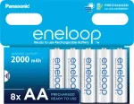 Panasonic Rechargeable batteries ENELOOP AA 2000 mAh 8 szt (BK-3MCDE/8HH)
