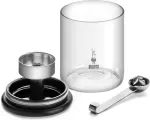 BIALETTI Klaasist kohvipurk kohvis&otilde;ela hoidjaga 250g DCDESIGN07