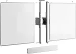 VOGEL'S RISE WBS86 WHITEBOARD SET 86IN BLACK