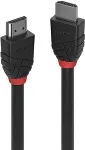 Lindy Standard HDMI Cable, Black Line black, 7.5 meters