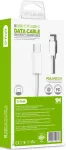 D-Fruit kaabel USB-C - USB-C DF901C 1m, valge