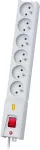 Lestar Surge protector LX 610, 1L, 1.5m, grey