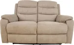 Home4you Diivan MIMI 2-kohaline elektriline recliner 153x93xH102cm, helehall