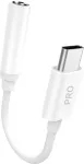 DUDAO L16CPro USB-C to 3.5mm Jack adapter hvid