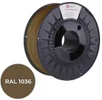 C-TECH Printing filament PREMIUM LINE, PETG, pearl gold, RAL1036, 1.75mm, 1kg
