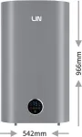 LIN LIFVD1SMGY 80L UNIVERSAL grey electric water heater with Wi-Fi