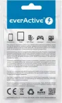 EverActive kaabel USB 1m - valge, silicone, quick charge, 2,4A - CBS-1MW