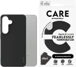 PANZERGLASS CARE&trade; by &reg; Case Black w. Qi Compatible Samsung Galaxy S25
