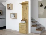 TOP E SHOP Topeshop DUO WIESZAK ARTISAN clothing hanger Oak