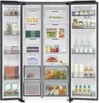 K&uuml;lmik SAMSUNG Fridge-freezer RS70F65QEFEO Side by Side