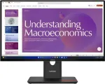 Monitor Lenovo 60,5cm/23,8" (1920x1080) ThinkVision T24D-40 16:9 FHD IPS 4ms 120Hz HDMI DisplayPort USB-C USB LAN VESA Speaker Black