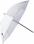 Falcon Eyes vihmavari UR-32T 80cm, valge/l&auml;bipaistev