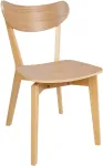 Home4you S&ouml;&ouml;gilauakomplekt ROXBY laud 120x80xH76cm, 4 tooli (AC91520 ), tamm