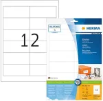 Herma Etiketten Premium A4 wei&szlig; 97x42,3 mm Papier 120 St.