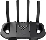 ASUS Wireless Router||Wi-Fi 7 (802.11be)|Data speed 2882 Mbit/s|Ethernet WAN Yes|WAN connection type RJ-45|Ethernet LAN Yes|5xLAN ports|USB port Yes|TUFGAMINGBE3600