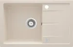 Deante 1-bowl granite sink with drainer