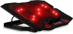 EVOLVEO Ania 5R, laptop cooling pad, 5x fans, red backlight