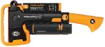 FISKARS FS. UNIVERSAL AXE X14 X-SERIES BLADE XS + SHARPENER