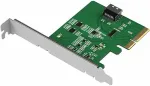 No name Graafikakaardi adapter Icy Dock IcyDock MCIO 4i PCIe 5.0 x4 PCIe adapter koos Redriveriga