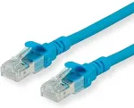 ROLINE Patchkabel Cat.6A S/FTP (PiMF), Component Level, LSOH, blau, 5 m