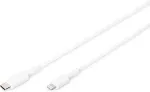 Digitus Daten- / Ladekabel, USB-C - Lightning, MFI 1,0m