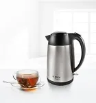 Veekeetja Bosch TWK3P420 electric kettle 1.7 L 2400 W Black, Stainless steel