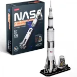 Cubic Fun Puzzle 3D Apollo Saturn Rocket