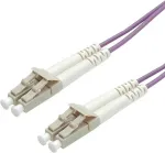 VALUE LWL-Kabel 50/125um OM4 LC/LC violett 2m