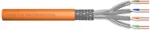 Digitus CAT.7 S/FTP Verlegekabel, simplex, 1000m, orange (Speditionsversand)