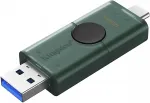 M&auml;lukaart Kingston Technology DataTraveler Duo G2/128GB/USB 3.2/USB-A + USB-C/Green