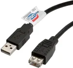ROLINE USB 2.0 Cable, A - A, M/F 3 m