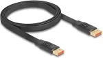 DELOCK DisplayPort Flachbandkabel 8K 60 Hz 1 m